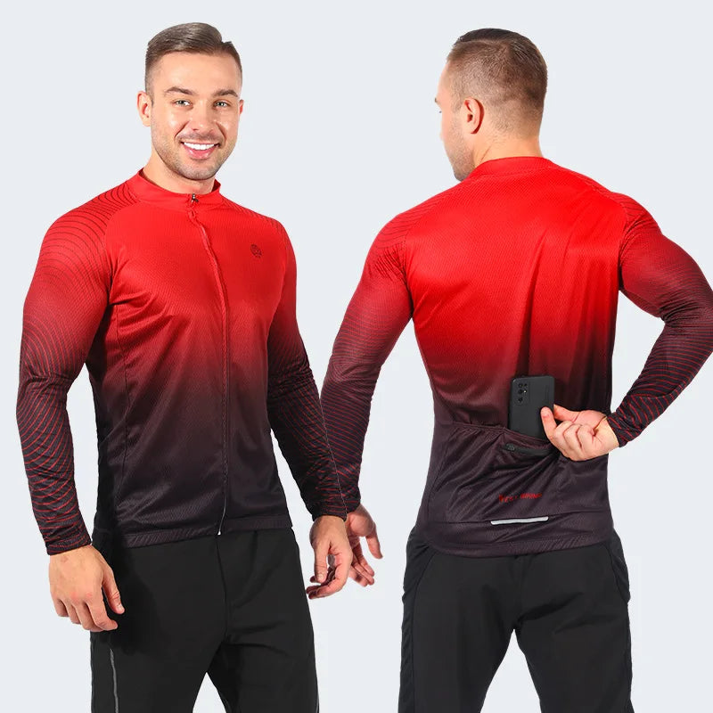 WEST BIKING Cycling Long Sleeve Jersey