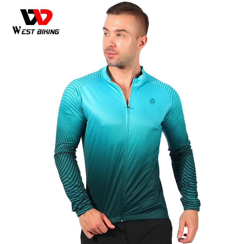 WEST BIKING Cycling Long Sleeve Jersey