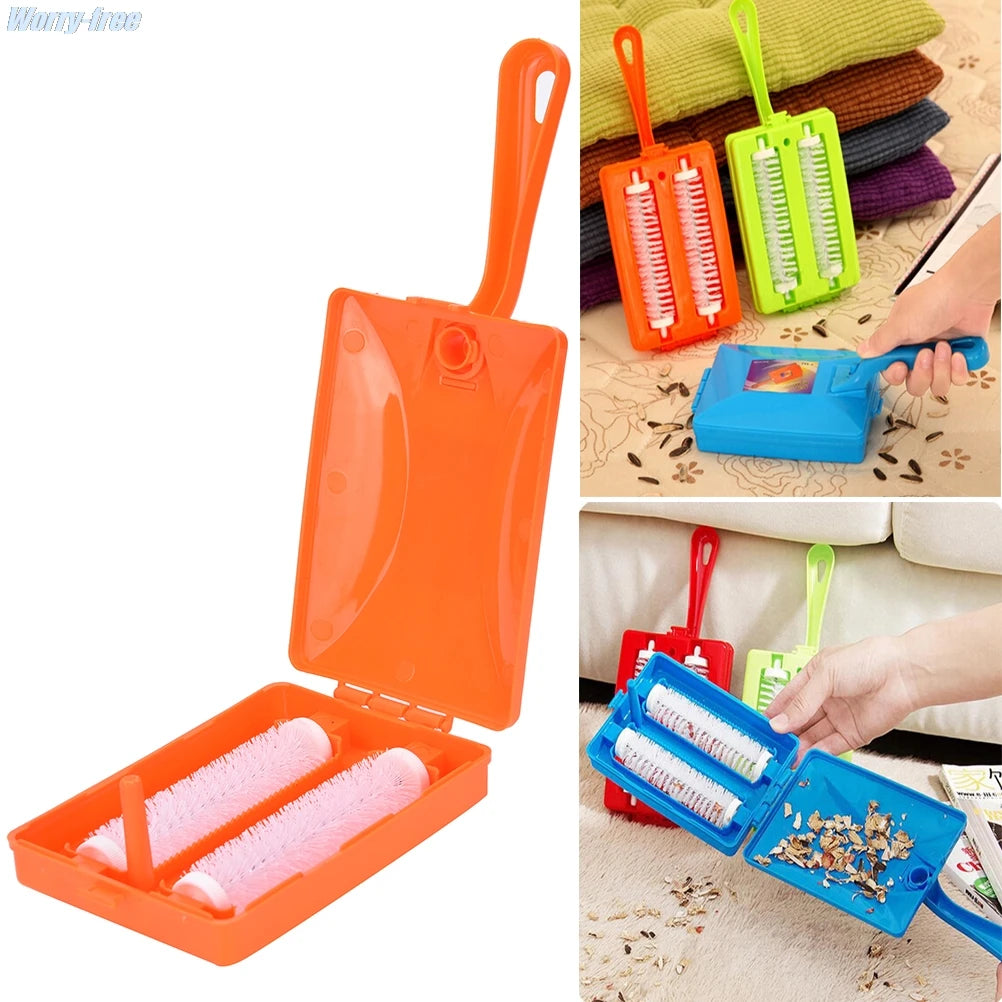 Handheld Carpet Table Sweeper Crumb Brush Cleaner Roller