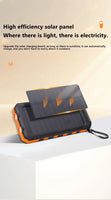Xiaomi 200000mAh Solar Power Bank Portable Compatible with IOS Android USB-A and USB-C Fast Charging