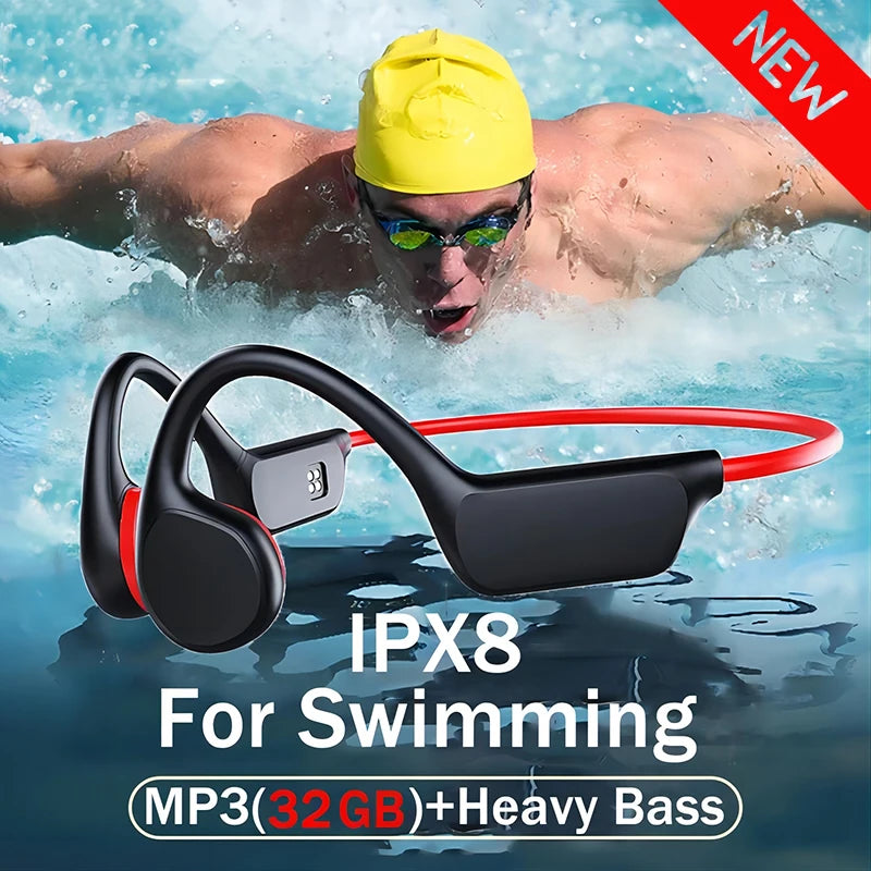 True Bone Conduction Headset IPX8
