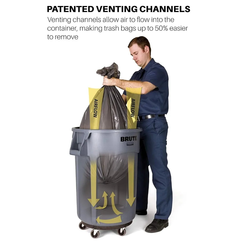 BRUTE Heavy-Duty Trash/Garbage Can