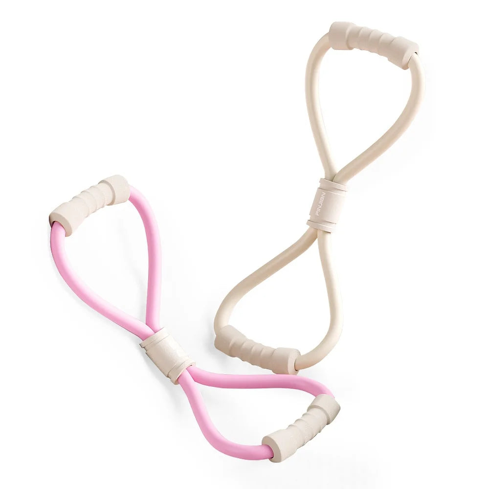 Tension Rope Yoga Gym Latex Rubber Arm Resistance Bands