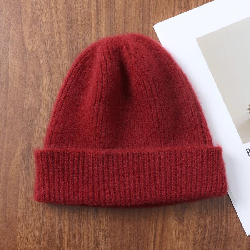 100%Merino Wool Beanies For Women&Men