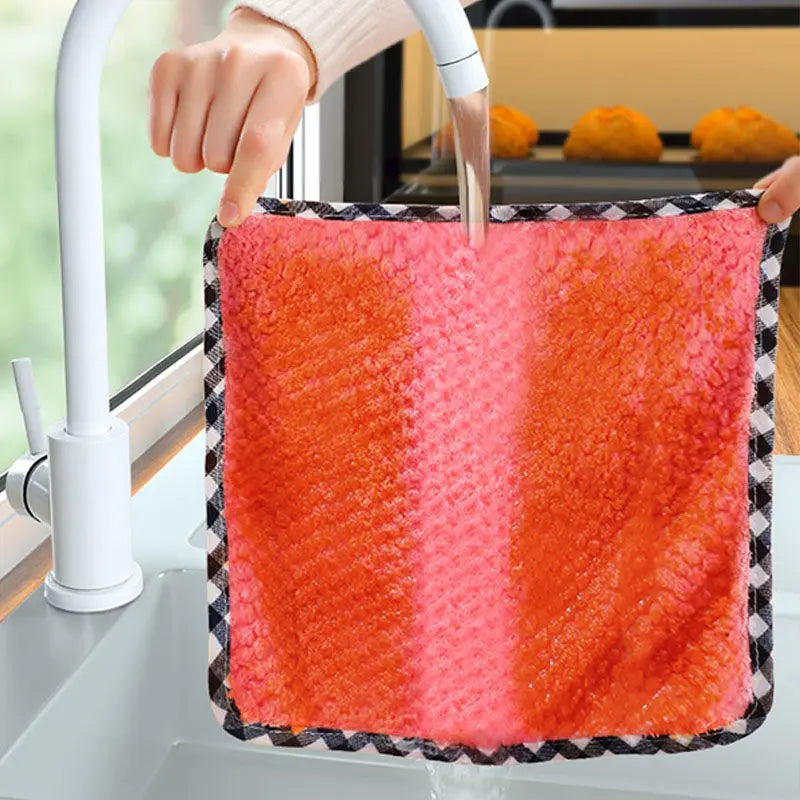 Kitchen Daily Dish Towel Dishcloth Rag