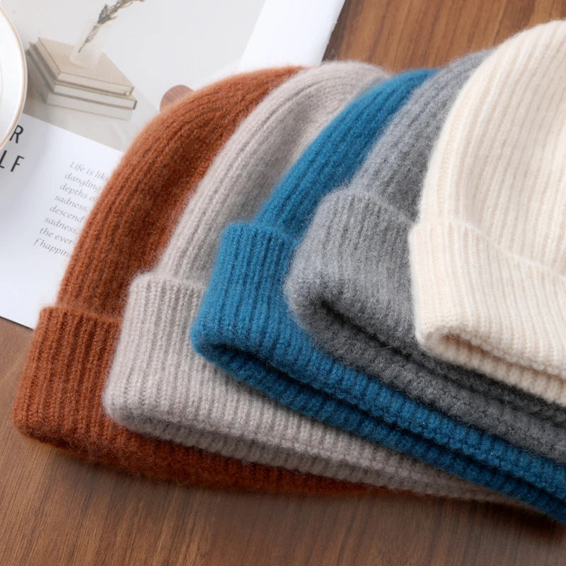 100%Merino Wool Beanies For Women&Men