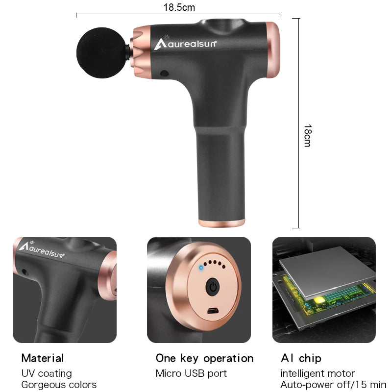 Masajeador Deep Muscle Stimulator Massager Gun Health Care