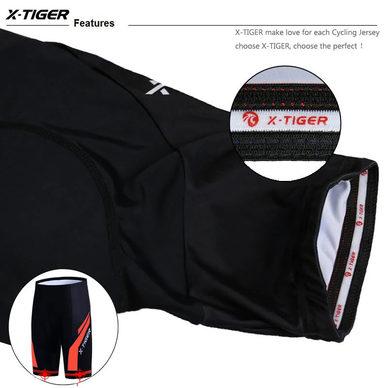 X-TIGER MTB, Road Bike Pants Bike Shorts Summer Outfit Clothes
