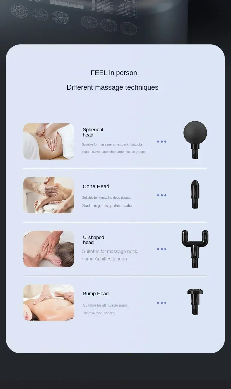 Fascia gun male professional fitness relaxation massager