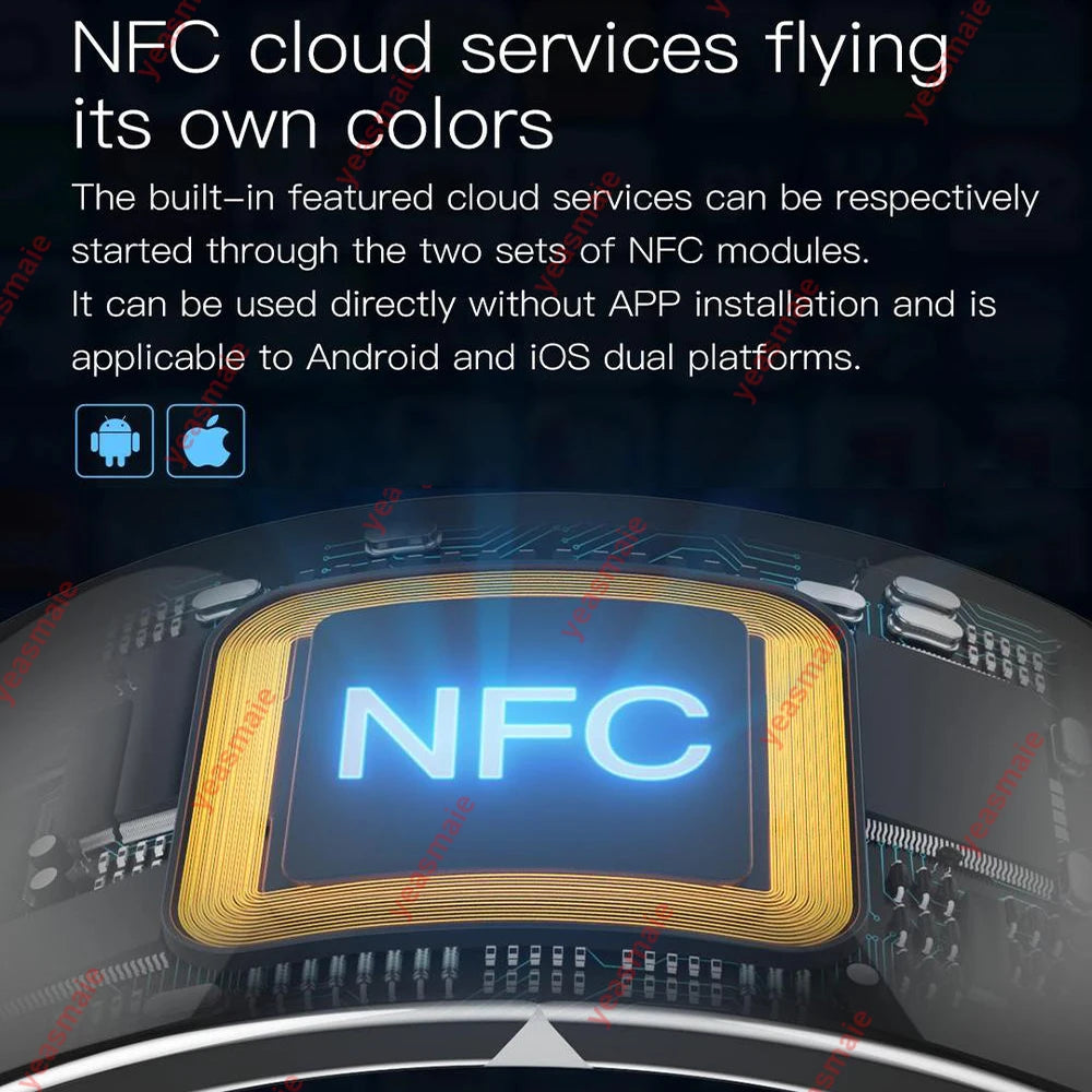NFC ID IC Magic Finger Ring for Android IOS Wearable Device