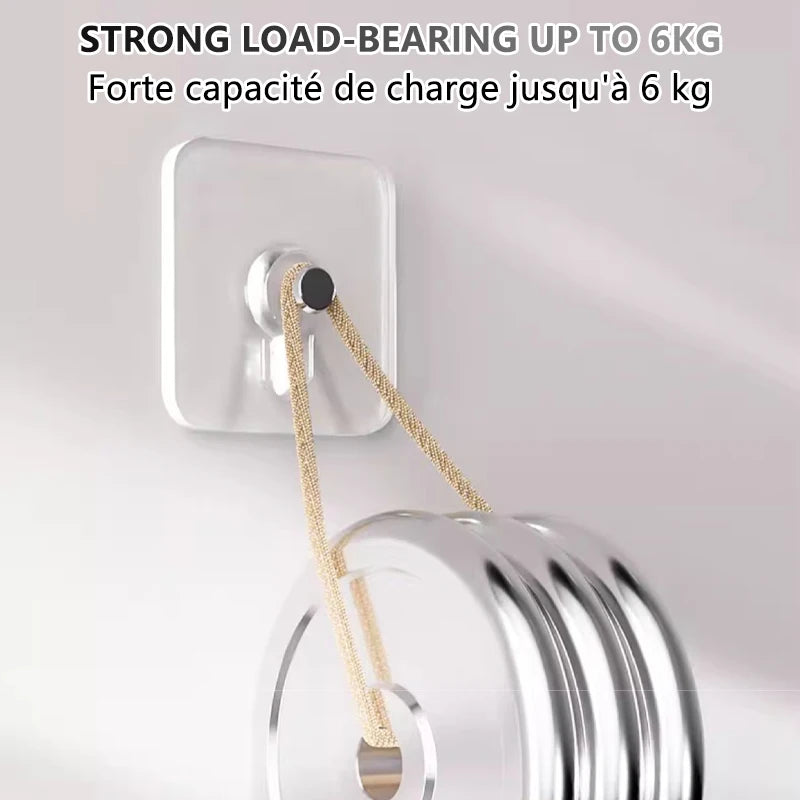 Transparent Adhesive Wall Hook