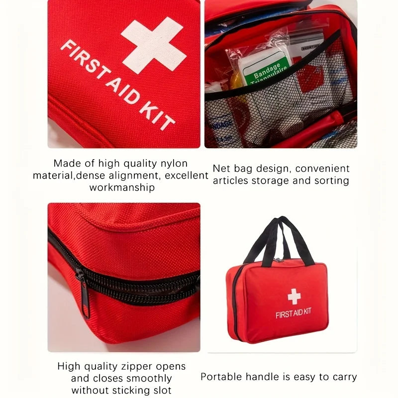 245PCS Deluxe First Aid Kit for Camping, Hiking and Travell