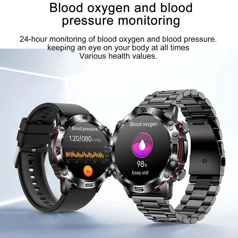 ECG+PPG Bluetooth Call Smart Watch