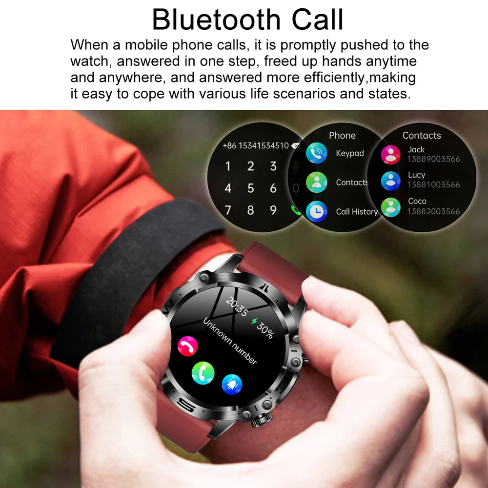 ECG+PPG Bluetooth Call Smart Watch