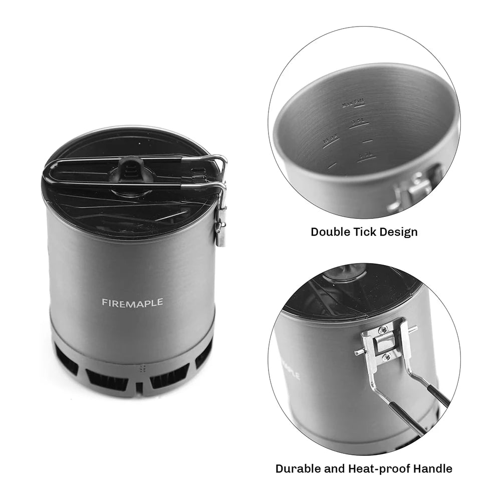 Fire-Maple 600ml G3 Petrel Ultralight Camping Pot