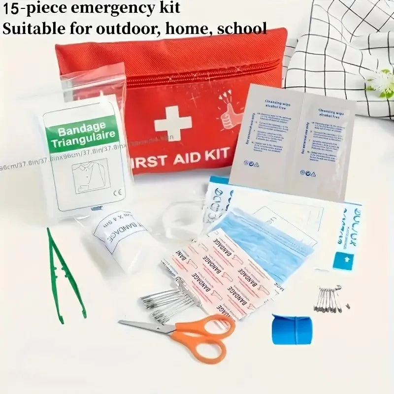 245PCS Deluxe First Aid Kit for Camping, Hiking and Travell