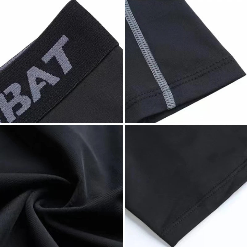 Mens Compression Baselayer Running Tights/Shorts