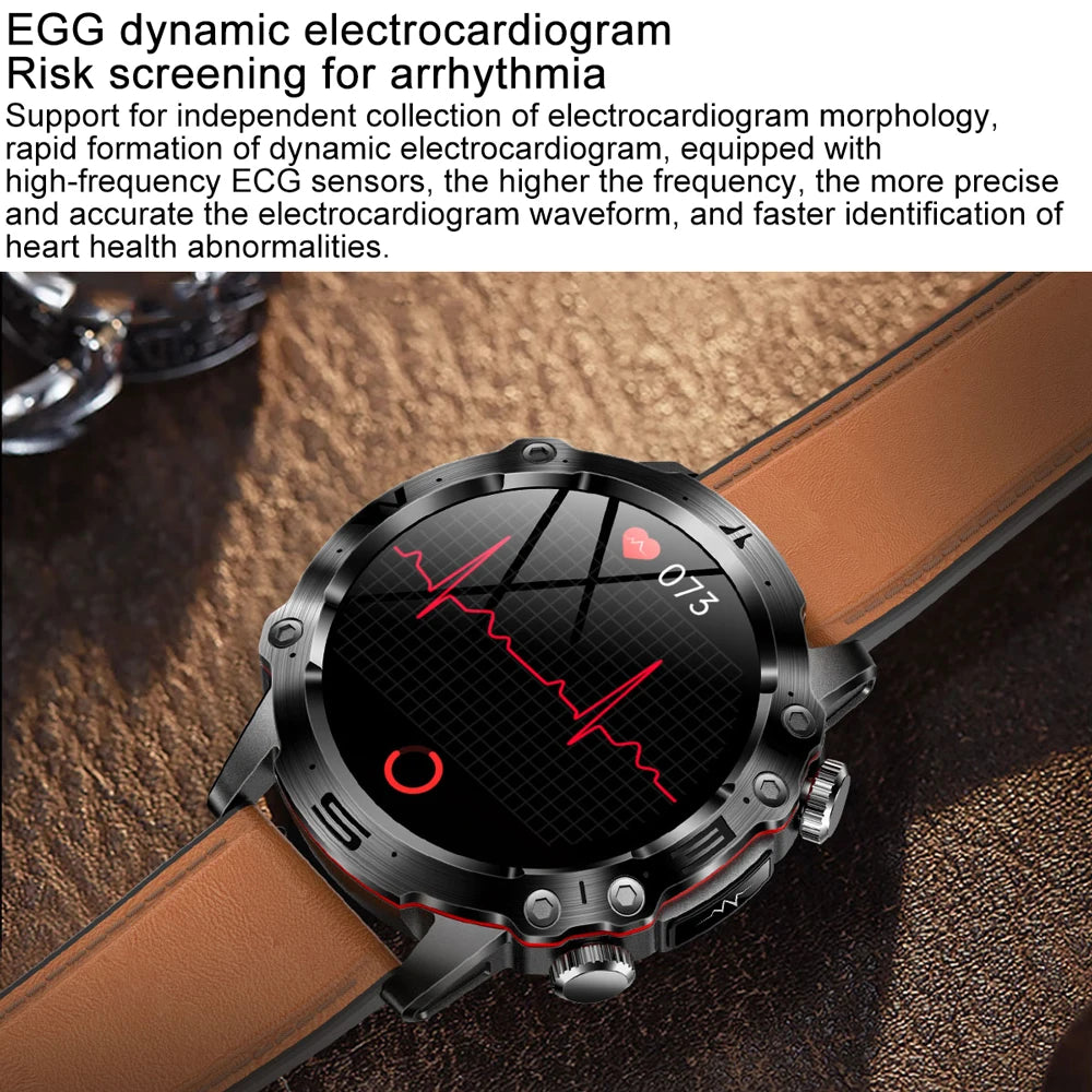 ECG+PPG Bluetooth Call Smart Watch