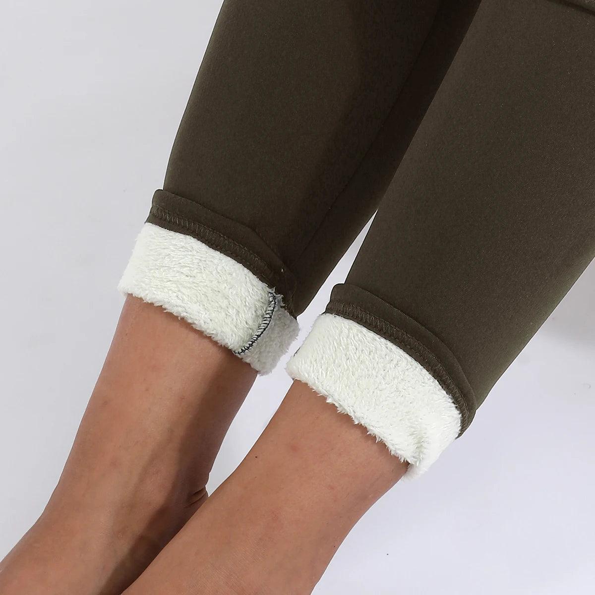 Women Winter Plus Velvet Stretch Leggings