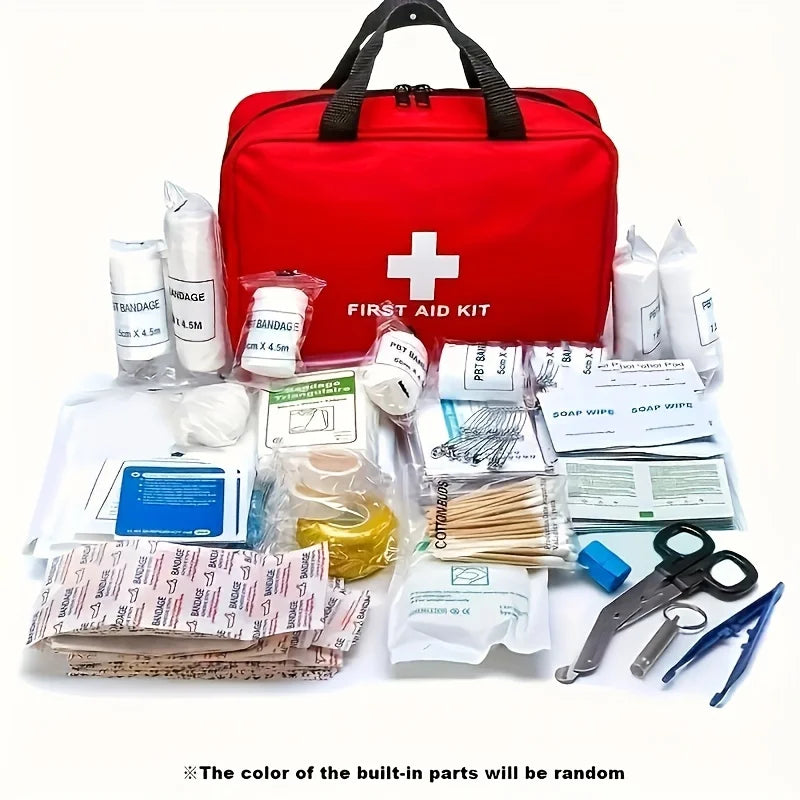 245PCS Deluxe First Aid Kit for Camping, Hiking and Travell