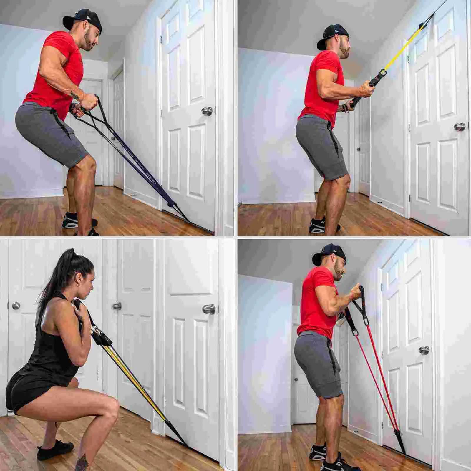 Pull Cord Door Buckle for Rope Fitness Equipment