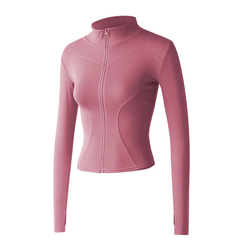 Long Sleeve Woman Sports Jacket