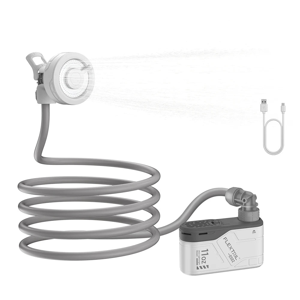 FLEXTAILGEAR Outdoor Camping Shower, Dishwashing, Pet