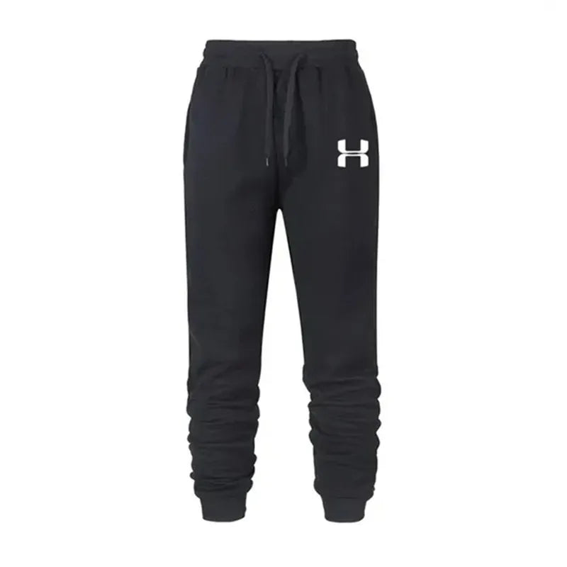 Autumn and winter men's printed three tone sportswear