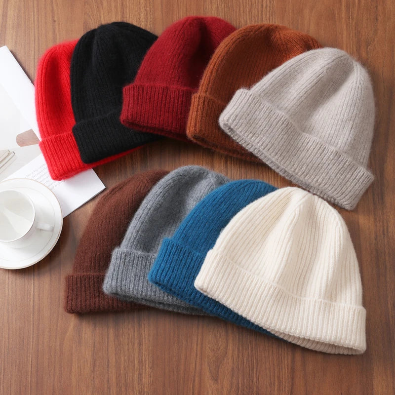 100%Merino Wool Beanies For Women&Men