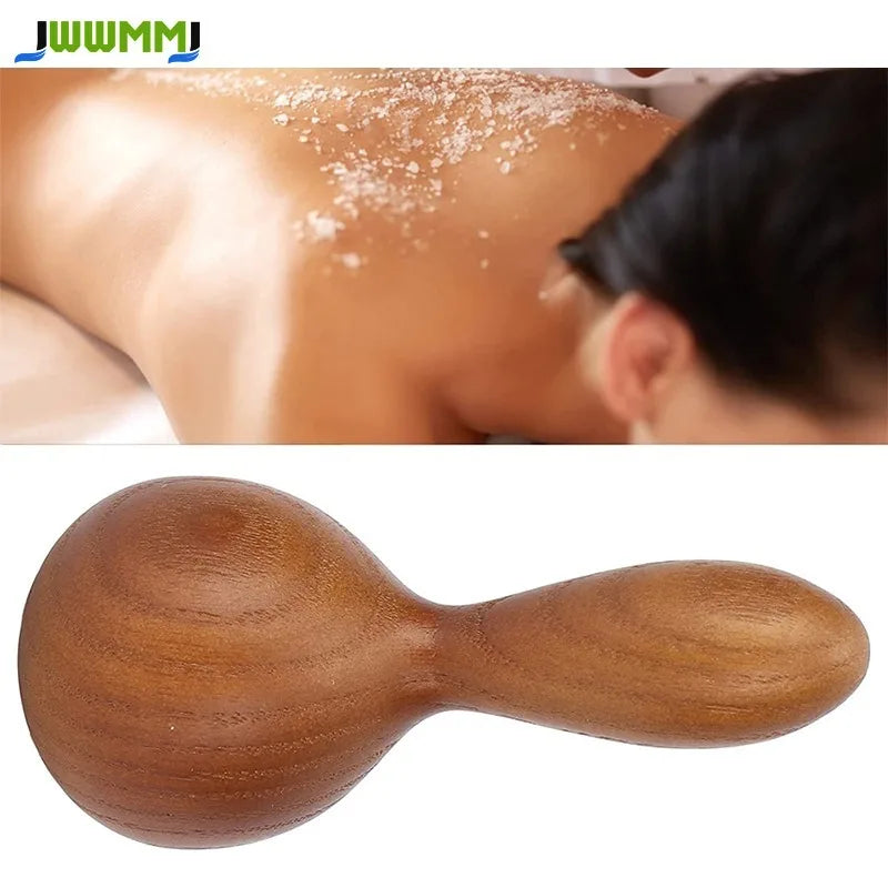 Wooden Handheld Massager Stick for Fascia