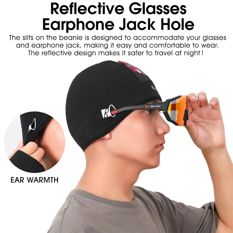 WEST BIKING Winter Sport Cycling Cap