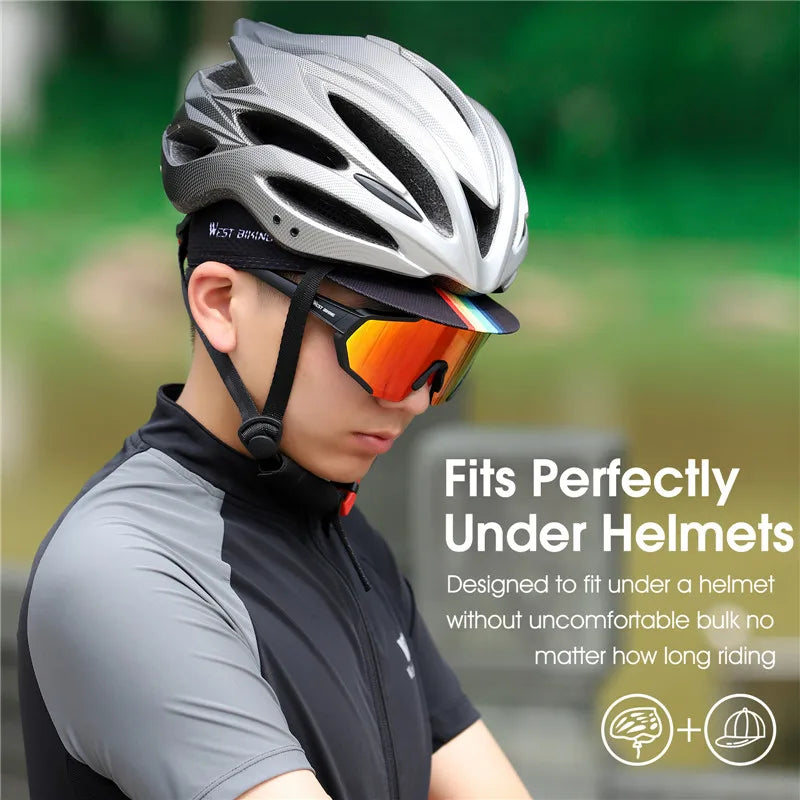 WEST BIKING Summer Cycling Skull Caps