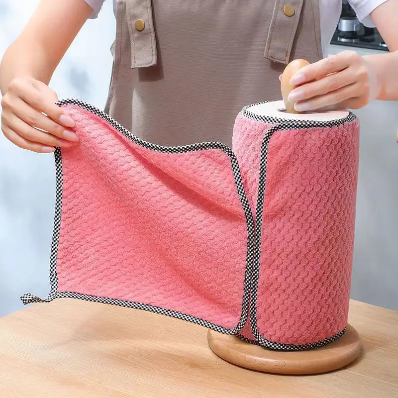 Kitchen Daily Dish Towel Dishcloth Rag