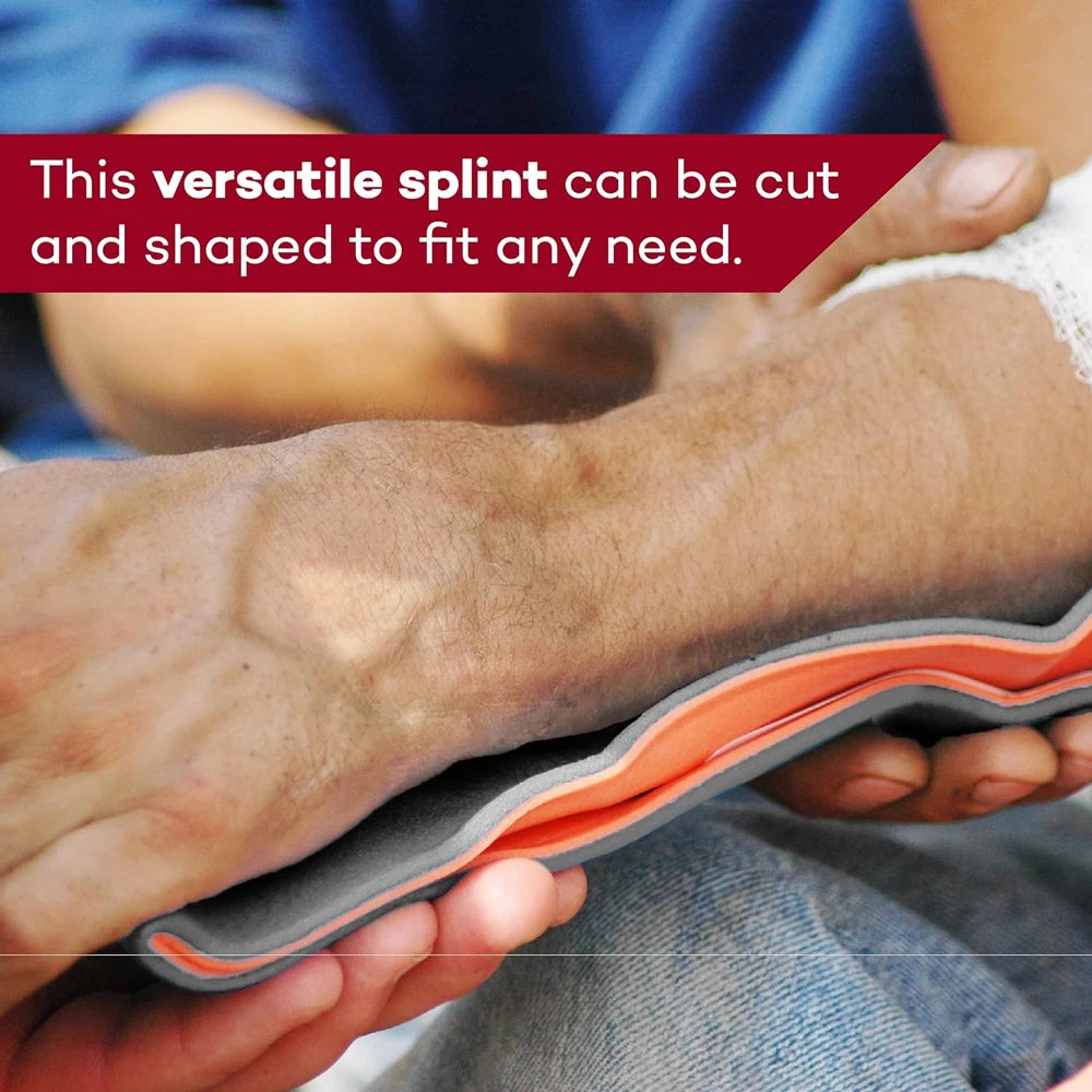 First Aid Universal Aluminum Splint Roll For Fixture Bone Emergency