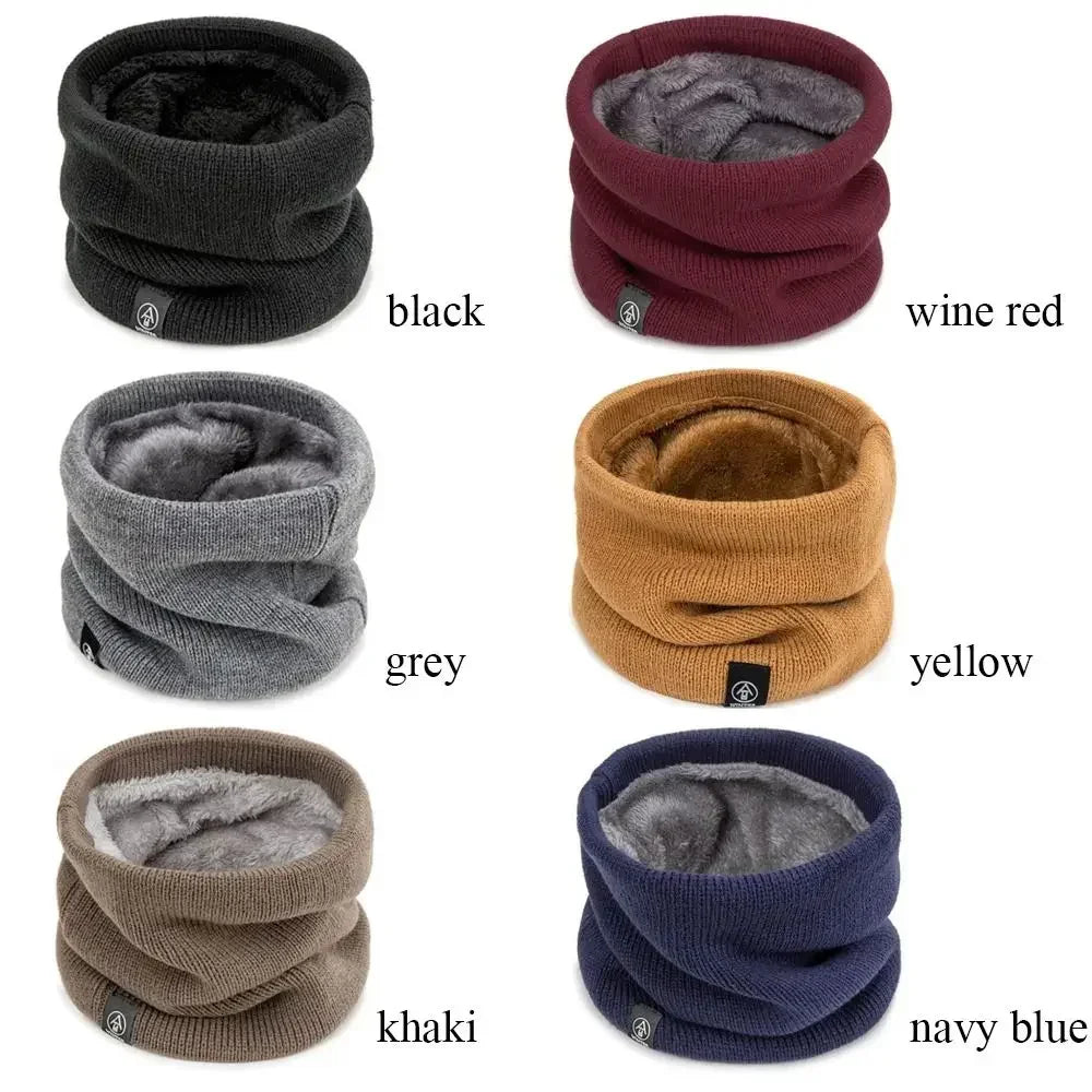 Fashion Soft Knitted Neck Warmer Women Men