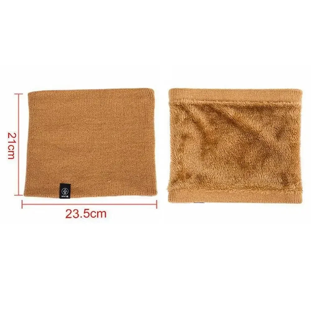 Fashion Soft Knitted Neck Warmer Women Men