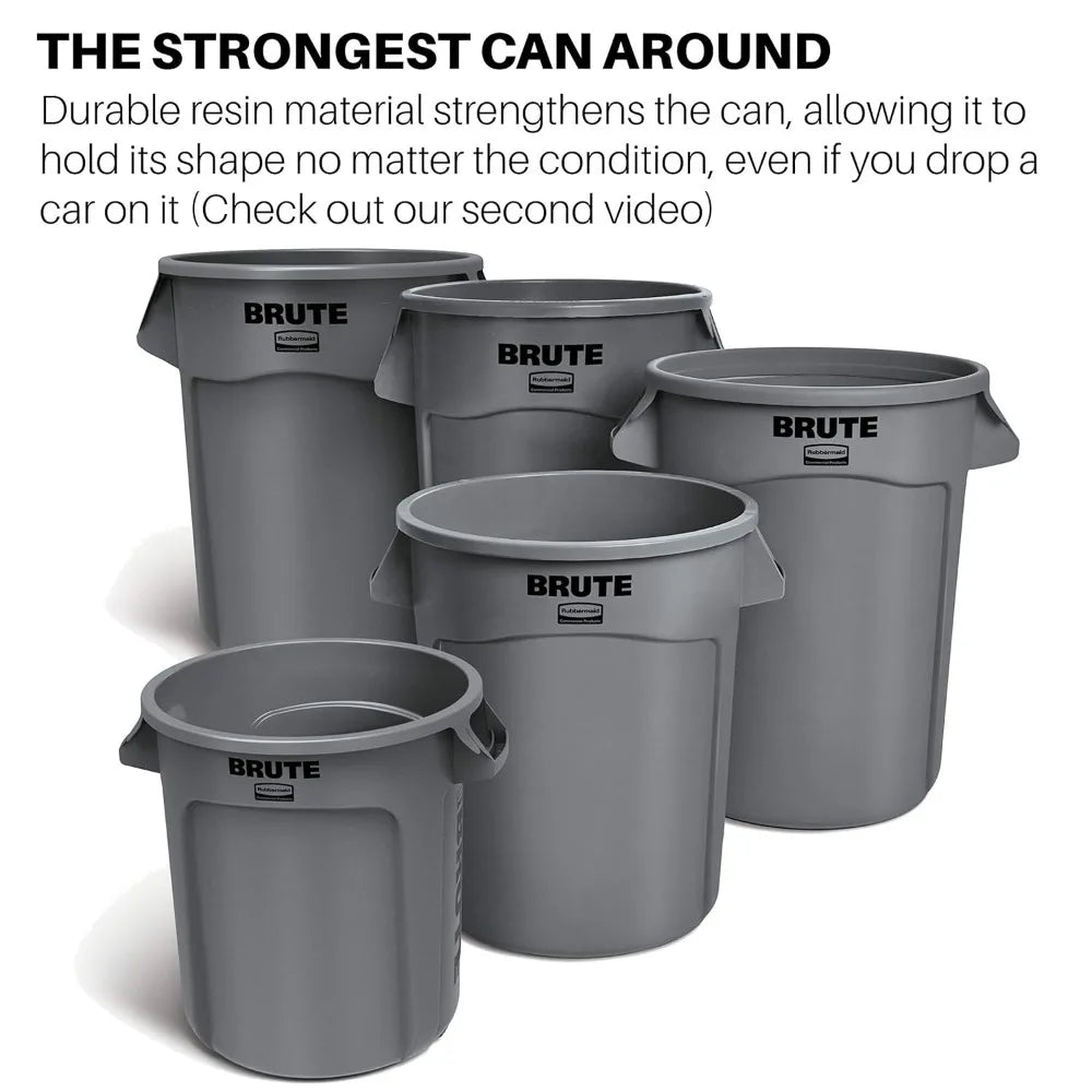 BRUTE Heavy-Duty Trash/Garbage Can