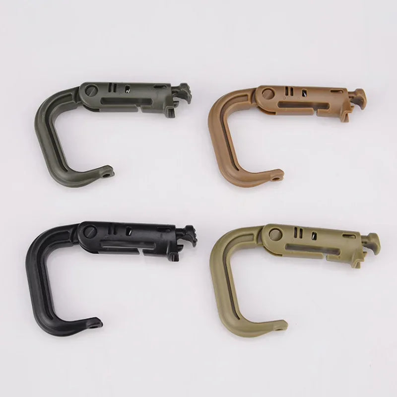 Plasctic Shackle Carabiner D-ring Clip