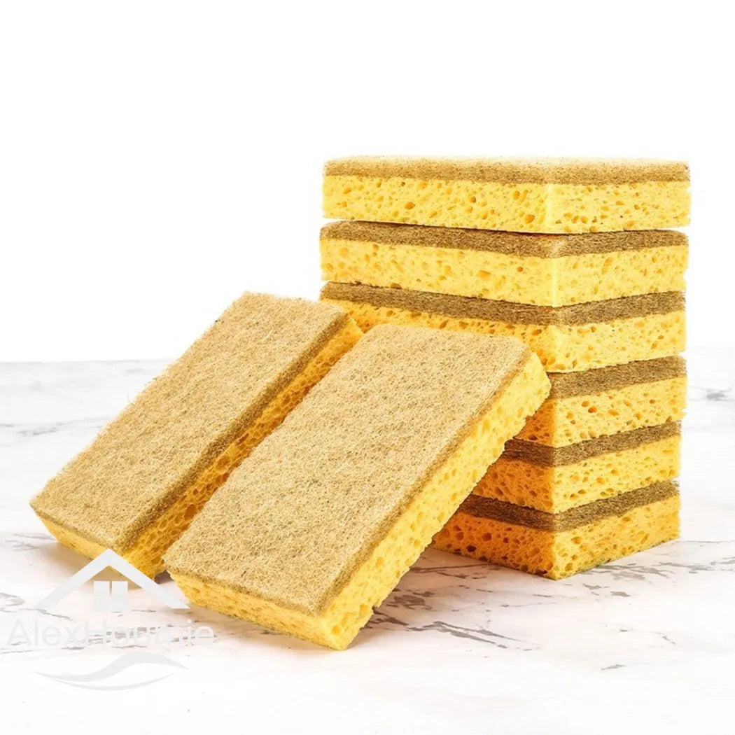 Eco Biodegradable And Compostable Wood Pulp Cotton Scouring Pad