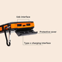 Xiaomi 200000mAh Solar Power Bank Portable Compatible with IOS Android USB-A and USB-C Fast Charging