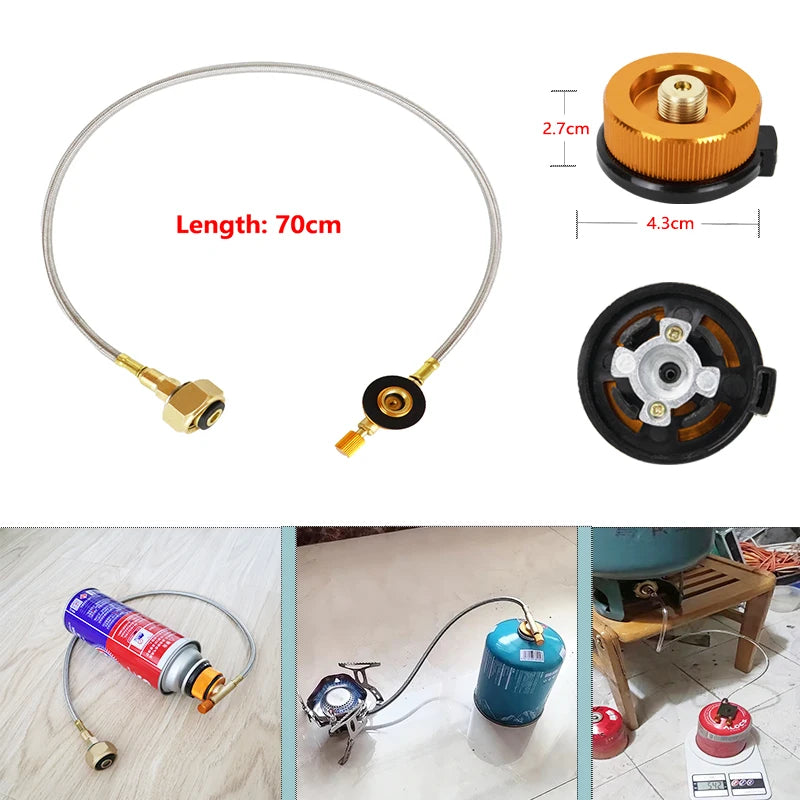 Camping Gas Stove Gas Refill Adapter