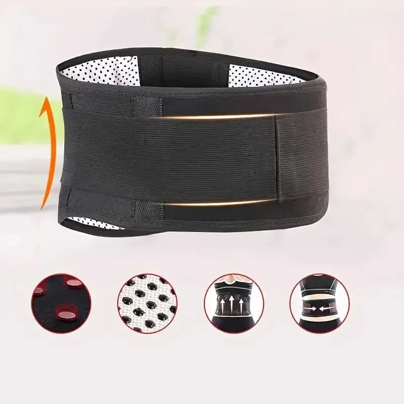 Adjustable Self-heating Magnetic Therapy Back And Waist Support Belt