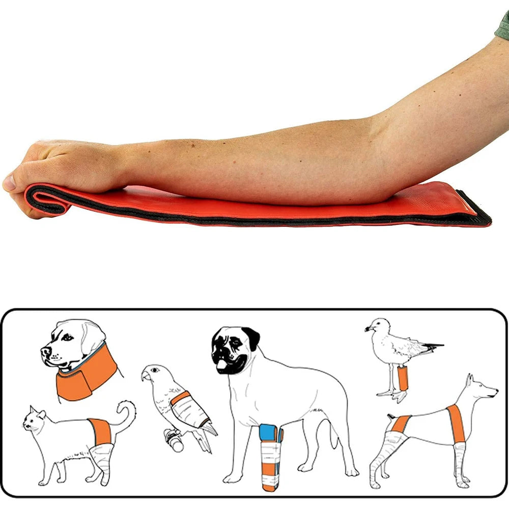 First Aid Universal Aluminum Splint Roll For Fixture Bone Emergency