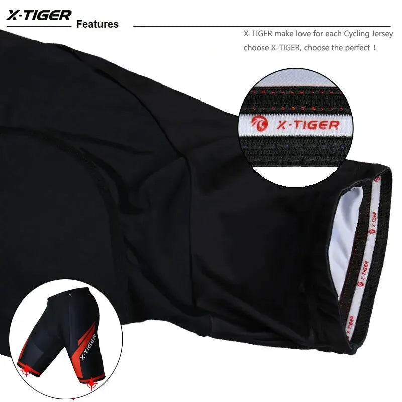 X-TIGER MTB, Road Bike Pants Bike Shorts Summer Outfit Clothes
