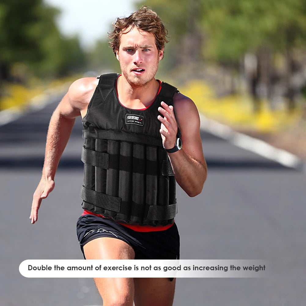 3/15/35kg Weight Training Suit Running Vest