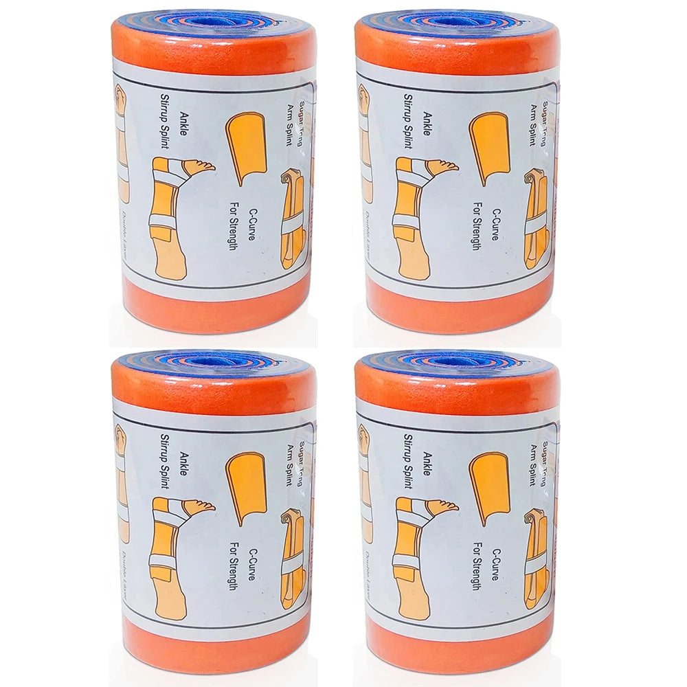 First Aid Universal Aluminum Splint Roll For Fixture Bone Emergency
