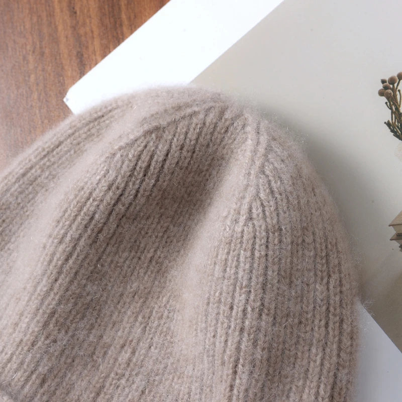 100%Merino Wool Beanies For Women&Men