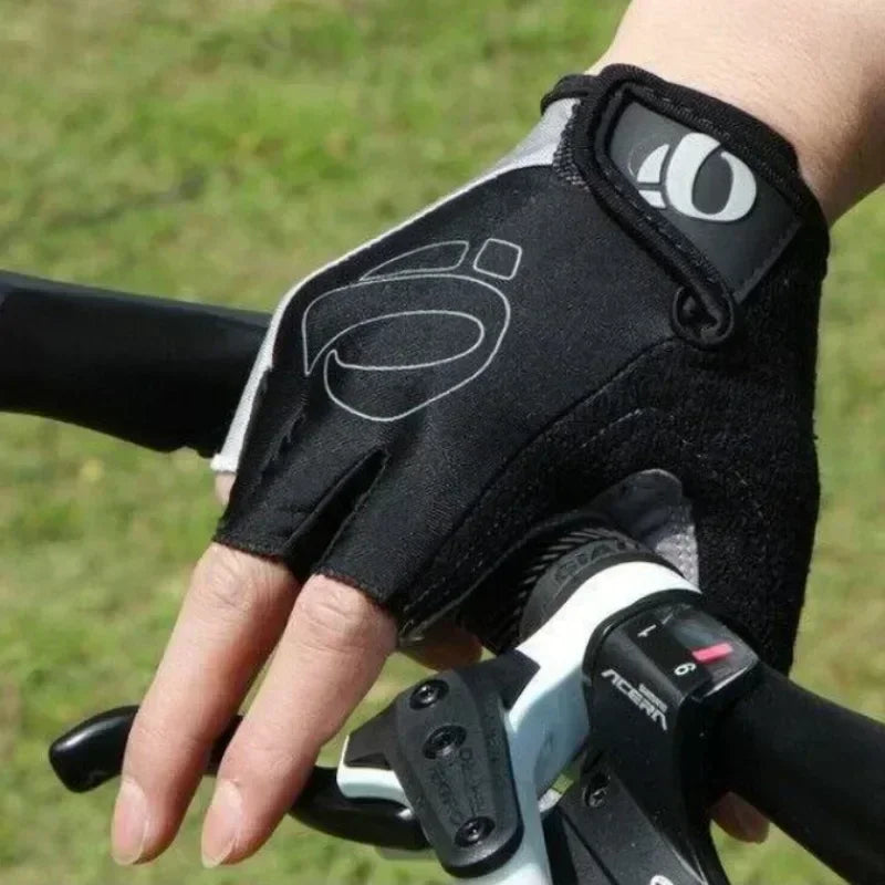 1Pair Gel Half Finger Cycling Gloves