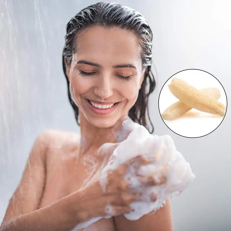 Full Loofah Natural Exfoliating Biodegradable Loofah Sponge