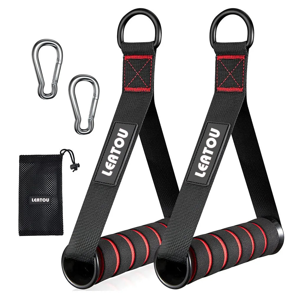 D-Ring Metal Gym Grip Handles